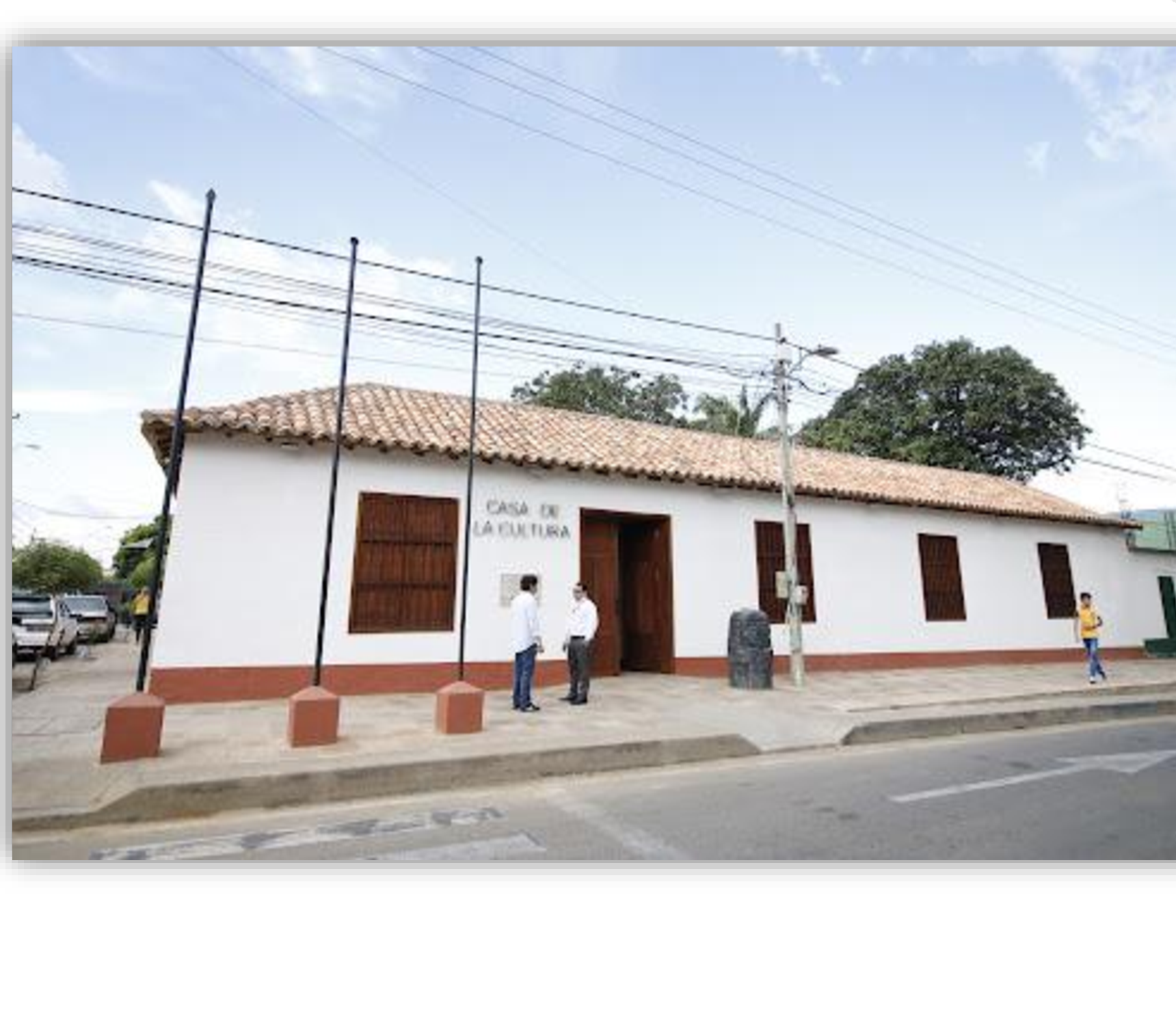Casa de la Cultura restaurada por el Consorcio Hábitat