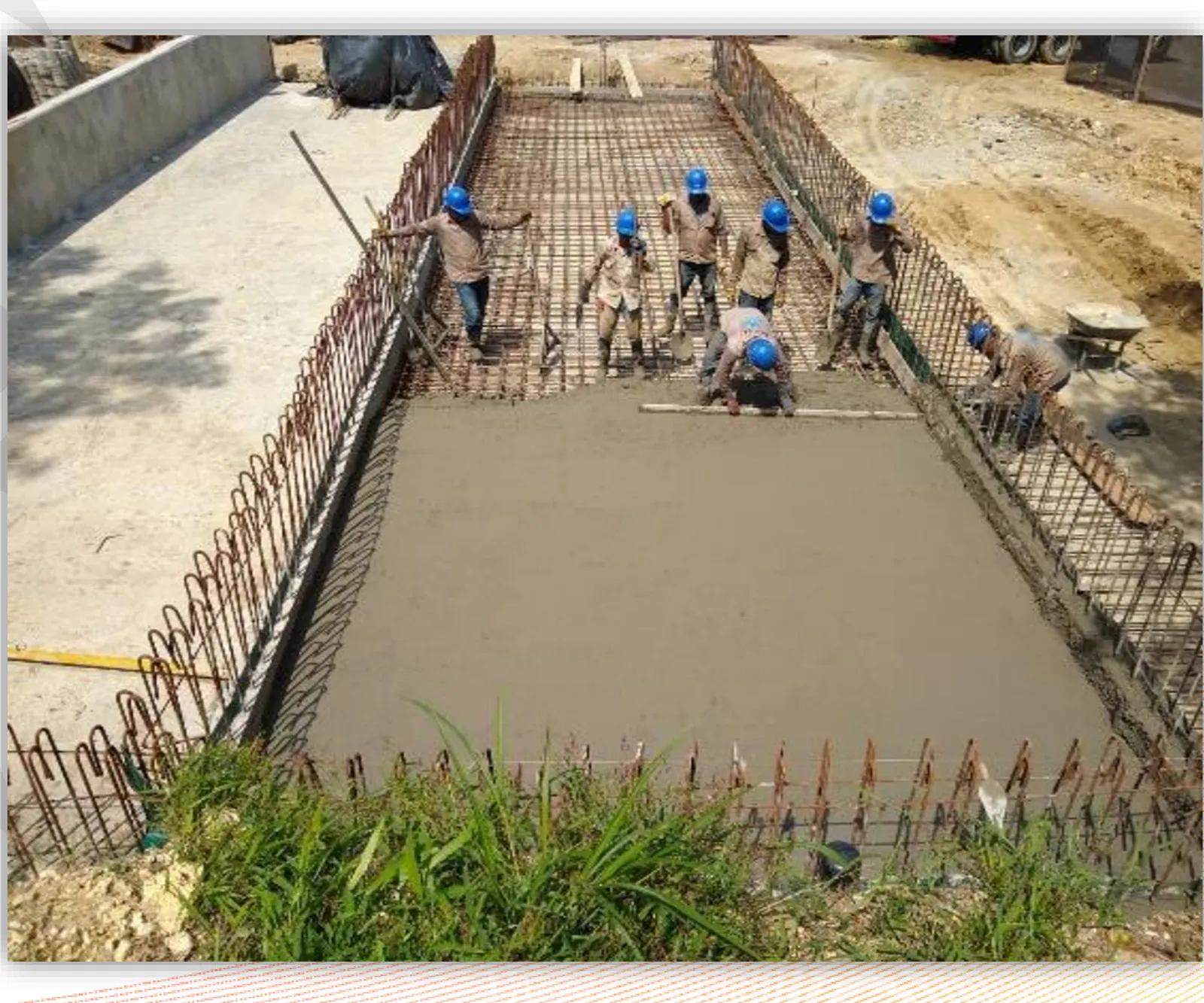 Construcción de lechos de secado ejecutada por CMAA S.A.S.