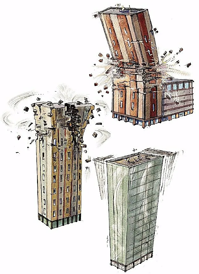 Edificaciones diseñadas para resistir movimientos sísmicos